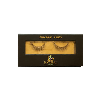 DT17 Faux Synthetic Silk Eyelashes GG NATURAL WORLD