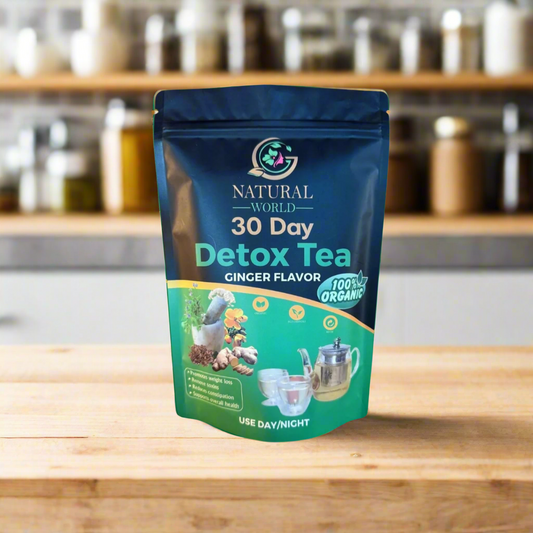 30 Day Detox Tea/ Ginger Flavor