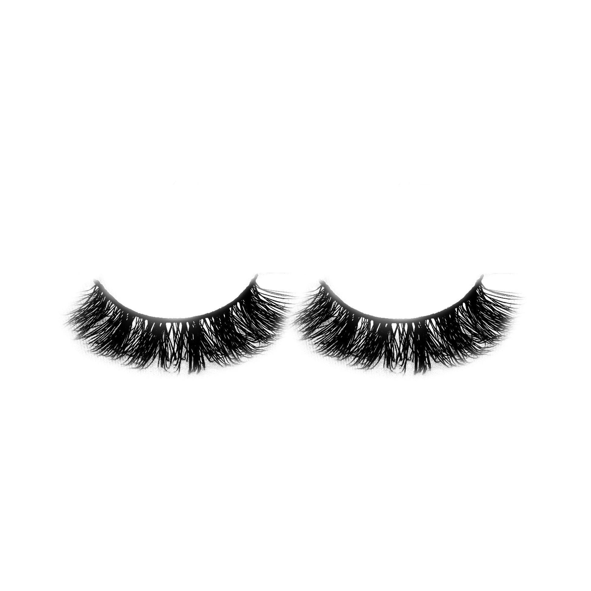 DY6 Faux Synthetic Silk Eyelashes / 12mm GG NATURAL WORLD